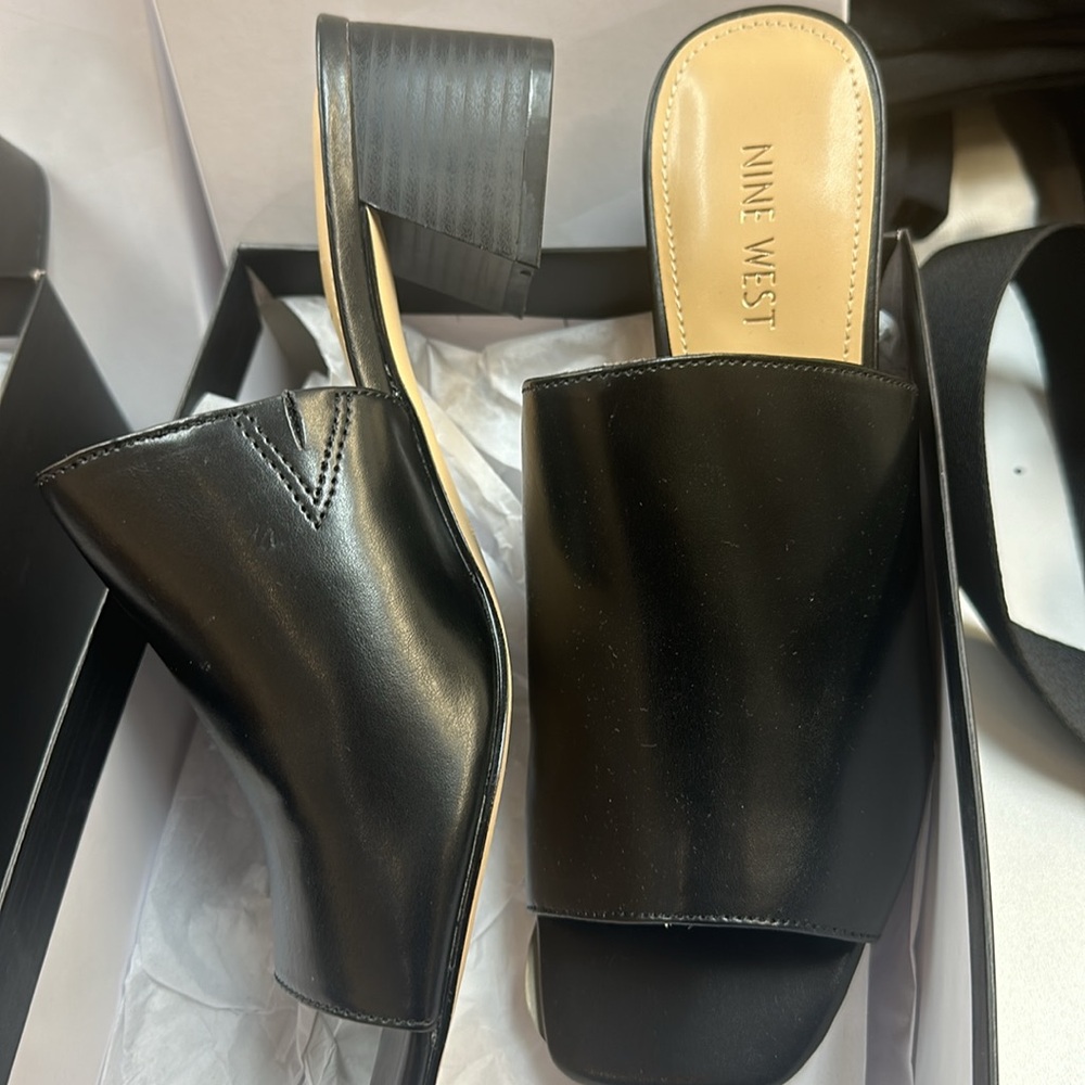 Ninewest Mule In Box - Picture 3 of 4